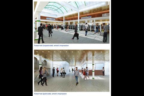 Buckley Gray Yeoman - plans for South Kensington Tube station - ticket hall